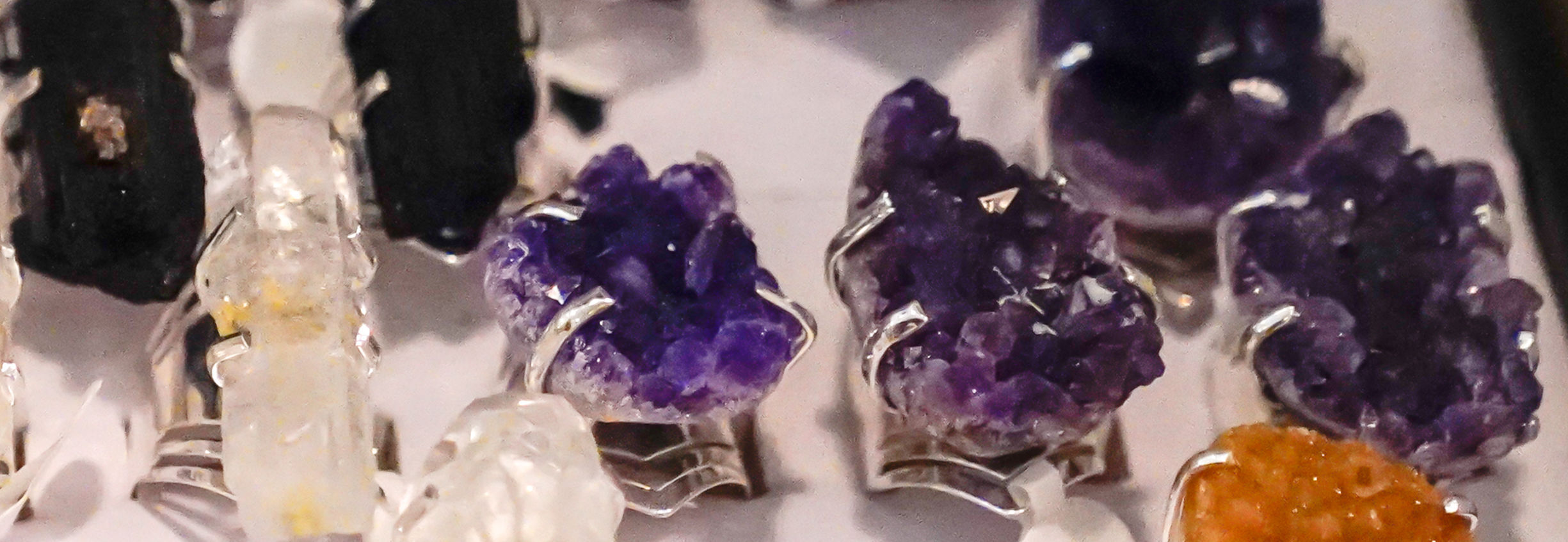 Jewelry can be made from gemstones